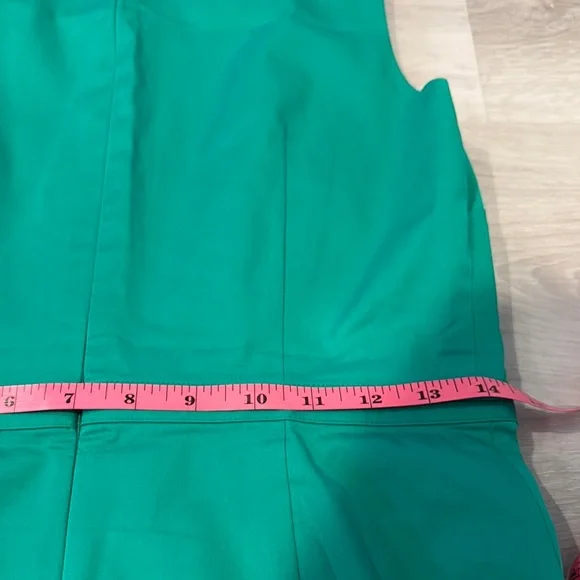 Ann Taylor Pre Owned lined Sleeveless cocktail Dress with side zipper detail. - Picture 7 of 8